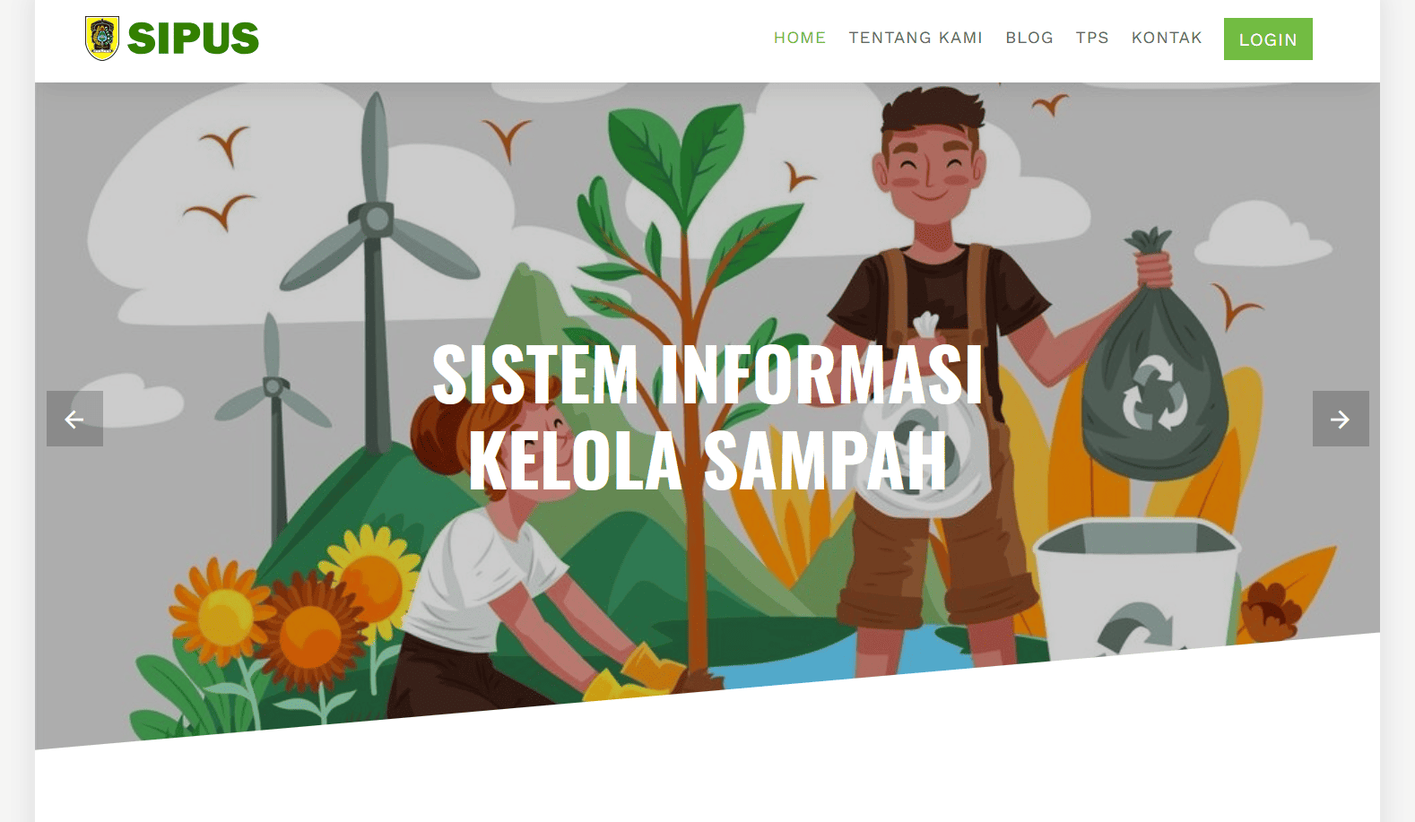 Aplikasi Report Pengelolaan Sampah — cover